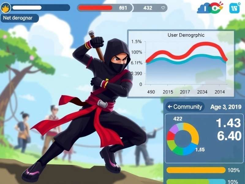 Net Ninja community event image showing players gathering